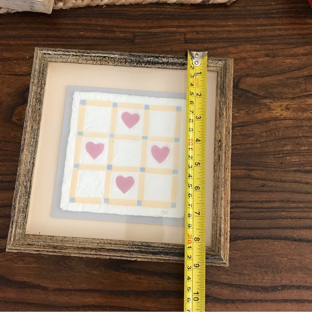 ▪️VINTAGE Set of 2 Quilt Shadowbox Art - Picture 8 of 13